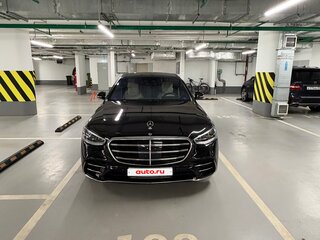 2020 Mercedes-Benz S-Класс 450 Long 4MATIC VII (W223), чёрный, 9800000 рублей, вид 2
