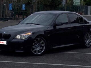2007 BMW 5 серии 530i V (E60/E61) Рестайлинг, чёрный, 1385000 рублей, вид 1