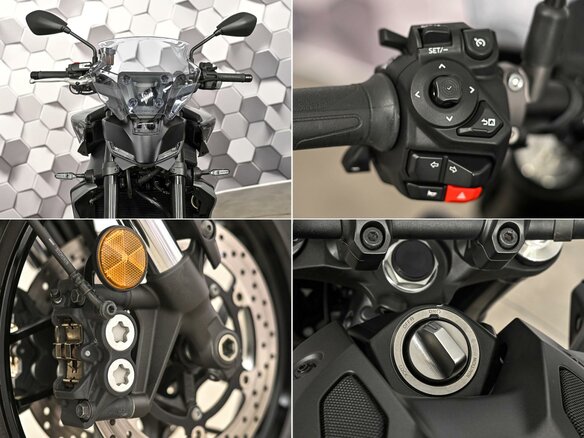 2024 Yamaha MT-09 (FZ-09), чёрный, 1179000 рублей - вид 9