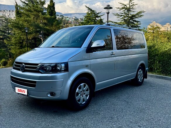 2010 Volkswagen Caravelle T5 Рестайлинг, серебристый, 1800000 рублей - вид 6