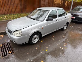 2009 Lada (ВАЗ) Priora Premier I, серебристый, 140000 рублей, вид 2
