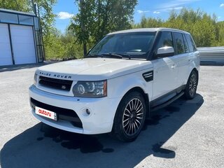 2009 Land Rover Range Rover Sport I Рестайлинг, белый, 1400000 рублей, вид 4