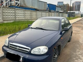 2009 Chevrolet Lanos I, синий, 130000 рублей, вид 1