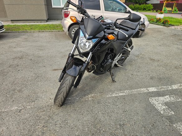 2013 Honda CB 400F, чёрный, 490000 рублей - вид 1