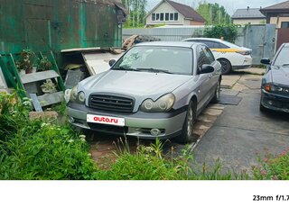 2007 Hyundai Sonata ТагАЗ IV (EF) Рестайлинг, серебристый, 410000 рублей, вид 4