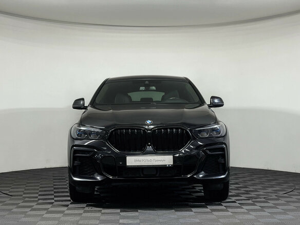 2021 BMW X6 40i III (G06), чёрный - вид 2
