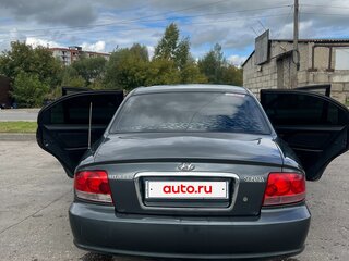 2008 Hyundai Sonata ТагАЗ IV (EF) Рестайлинг, серый, 410000 рублей, вид 2