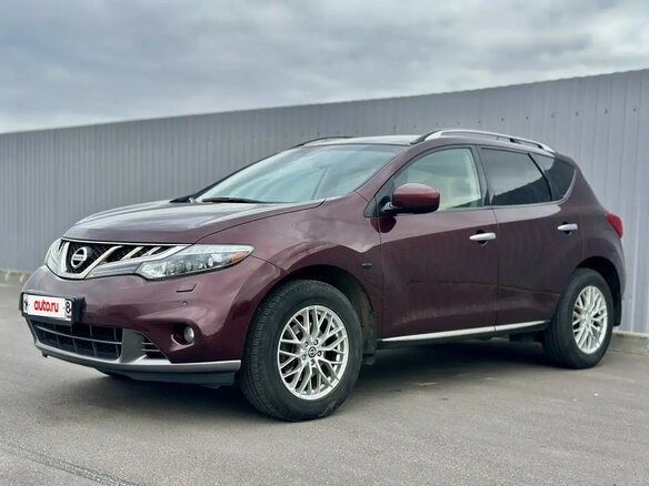 2011 Nissan Murano II (Z51) Рестайлинг, пурпурный, 1199999 рублей - вид 8