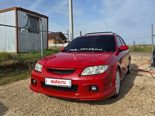 2001 Mazda Protege5 III (BJ), красный, 290000 рублей, вид 3