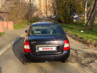 2007 Lada (ВАЗ) Kalina I, фиолетовый, 130000 рублей, вид 4