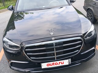 2022 Mercedes-Benz S-Класс 580 e Long 4MATIC VII (W223), чёрный, 8500000 рублей, вид 4