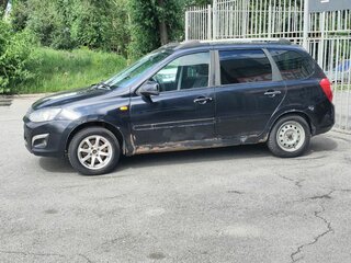 2014 Lada (ВАЗ) Kalina II, чёрный, 240000 рублей, вид 3