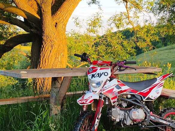 2023 Kayo Basic YX140EM, красный, 65000 рублей - вид 2