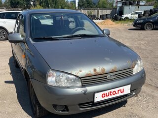2010 Lada (ВАЗ) Kalina I, серый, 155000 рублей, вид 2