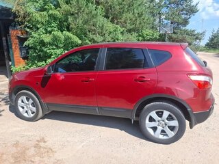 2010 Nissan Qashqai I Рестайлинг, красный, 1300000 рублей, вид 4