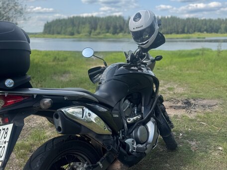 2012 Honda XL700V Transalp, чёрный, 530000 рублей, вид 2