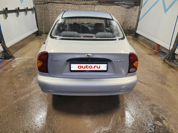 2007 Chevrolet Lanos I, серебристый, 130000 рублей - вид 1