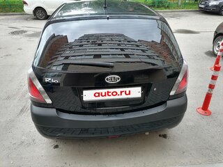 2009 Kia Rio II, чёрный, 445000 рублей, вид 3