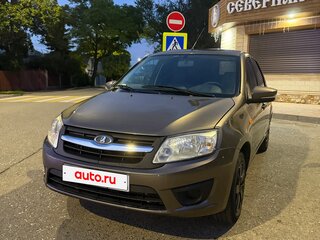 2017 Lada (ВАЗ) Granta I, коричневый, 715000 рублей, вид 4