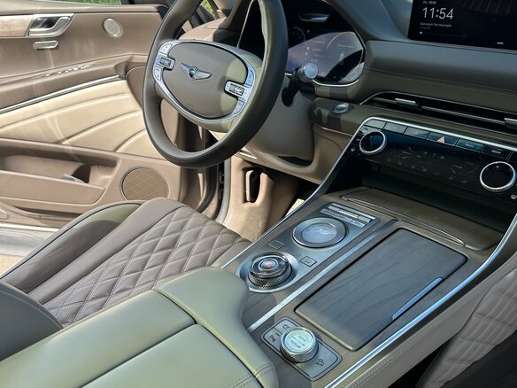 2020 Genesis GV80 I, серый, 4890000 рублей - вид 13
