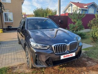 2022 BMW X3 30i xDrive III (G01) Рестайлинг, чёрный, 5690000 рублей, вид 3