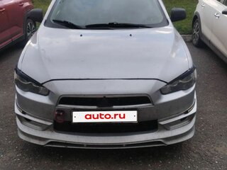 2008 Mitsubishi Lancer X, серебристый, 650000 рублей, вид 1