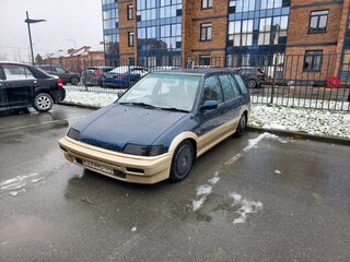 1991 Honda Civic Shuttle IV, синий, 300000 рублей, вид 2