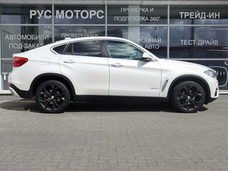 2015 BMW X6 30d II (F16), белый, 3300000 рублей, вид 5
