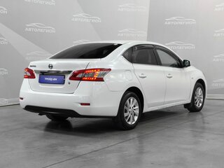 2015 Nissan Sentra VII (B17), белый, 680000 рублей, вид 5