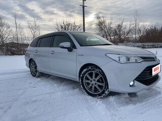 2015 Toyota Corolla Fielder XI (E160, E170, E180) Рестайлинг 1, серый, 1250000 рублей, вид 2