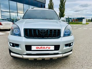 2008 Toyota Land Cruiser Prado 4-speed 120 Series Рестайлинг, серебристый, 2185000 рублей, вид 5