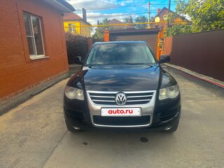 2004 Volkswagen Touareg I, чёрный, 1250000 рублей, вид 1