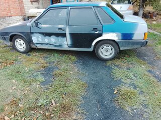 2002 Lada (ВАЗ) 21099, синий, 90000 рублей, вид 3