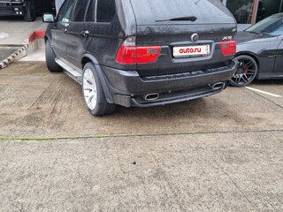 2004 BMW X5 4.8is I (E53) Рестайлинг, чёрный, 1200000 рублей, вид 2