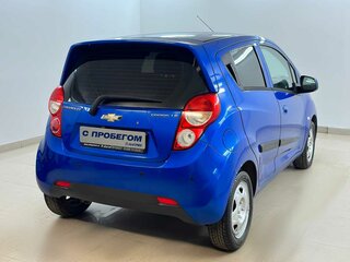 2013 Chevrolet Spark III, синий, 535000 рублей, вид 4
