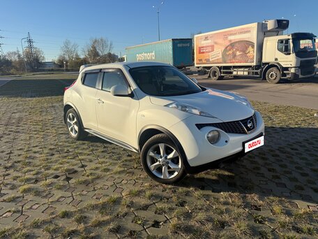 2012 Nissan Juke I, белый, 999000 рублей, вид 4