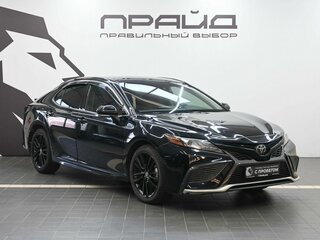 2021 Toyota Camry VIII (XV70) Рестайлинг, чёрный, 2349900 рублей, вид 5