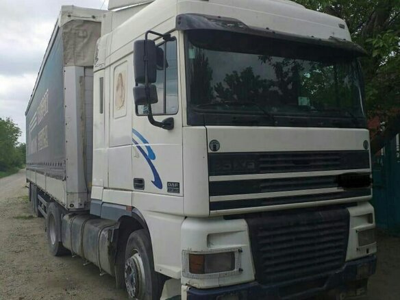 1998 DAF 95XF, белый, 1800000 рублей