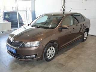 2017 Skoda Rapid I, коричневый, 846000 рублей, вид 1