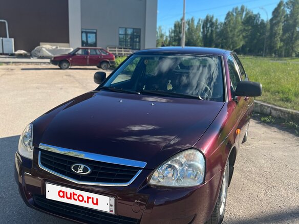 2008 Lada (ВАЗ) Priora I, красный, 310000 рублей