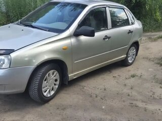 2008 Lada (ВАЗ) Kalina I, жёлтый, 210000 рублей, вид 1