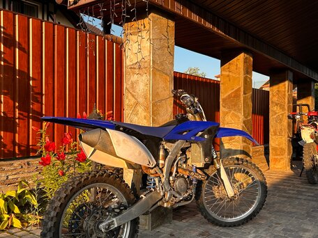 2010 Yamaha YZ250F, синий, 300000 рублей, вид 2