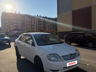 2002 Toyota Corolla IX (E120, E130), белый, 500000 рублей, вид 2