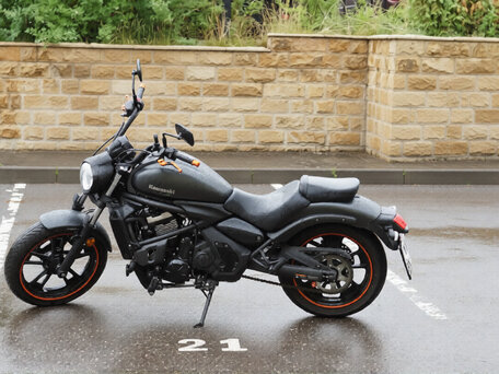 2017 Kawasaki EN650 Vulcan S, чёрный, 1020000 рублей, вид 5