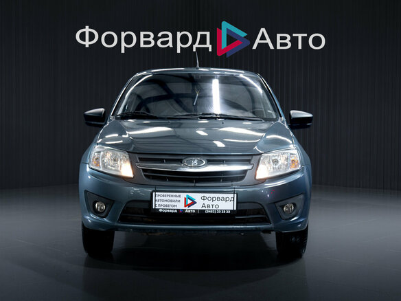 2013 Lada (ВАЗ) Granta I, синий, 360000 рублей - вид 1