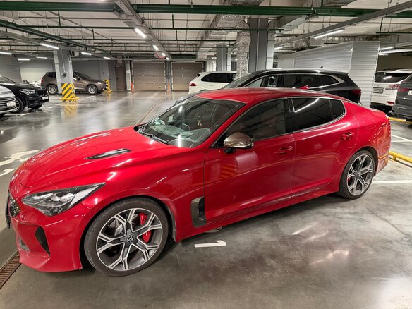 2020 Kia Stinger I, красный, 2700000 рублей - вид 6