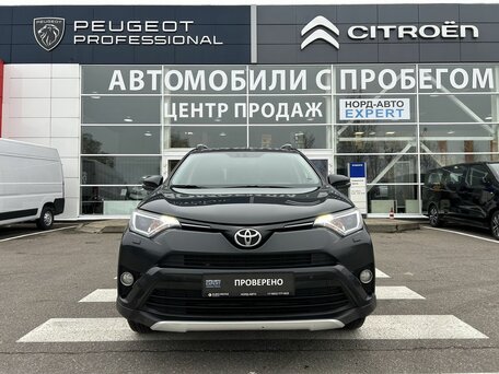 2016 Toyota RAV4 IV (XA40) Рестайлинг, чёрный, 2120000 рублей, вид 2