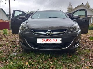 2012 Opel Astra J Рестайлинг, коричневый, 588000 рублей, вид 1