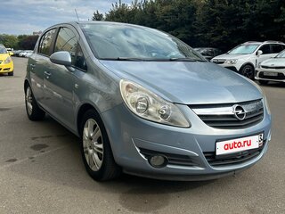 2008 Opel Corsa D, голубой, 520000 рублей, вид 3