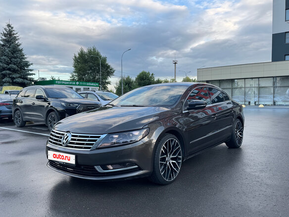 2013 Volkswagen Passat CC I Рестайлинг, коричневый, 1250000 рублей - вид 2